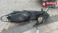 Hafif ticari araç ile motosiklet kaza yaptı: 1 kişi yaralandı