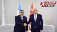 Numan Kurtulmuş, Özbekistan Ali Meclisi Başkanı İsmailov'la Görüştü