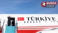 Erdoğan, özel uçak ‘TUR’ ile İtalya’nın başkenti Roma’ya gitti.