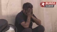 Tamirhanede otomobil yandı, dükkan sahibi gözyaşlarına boğuldu.