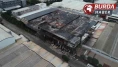 Bursa'da Fabrikada Gece Yarısı Çıkan Yangın Dronla Görüntülendi