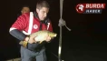 Samsun’da kaçak avcılığa geçit yok: 60 kiloluk sazan suya bırakıldı