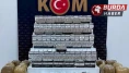 Kars’ta kaçak ürün baskını: Makaron ve tütün ele geçirildi