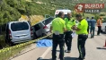 Isparta’da iki otomobil çarpıştı: 1 kişi hayatını kaybetti