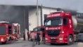 Denizli'de Bir İş Yerinde Çıkan Yangın Paniğe Neden Oldu