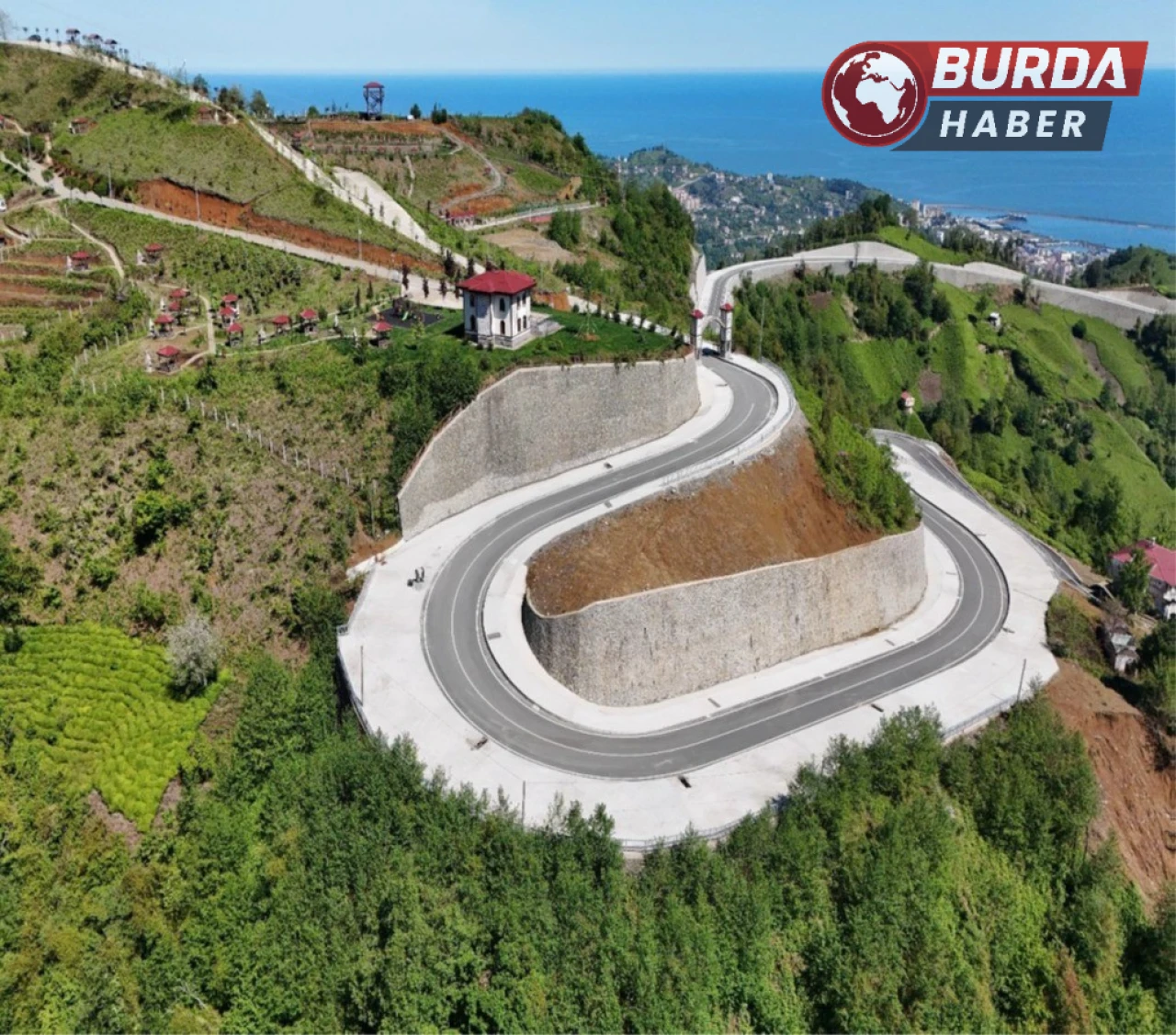 Recep Tayyip Erdoğan Rize’de Isırlık Yolu’nu yarın hizmete açacak.