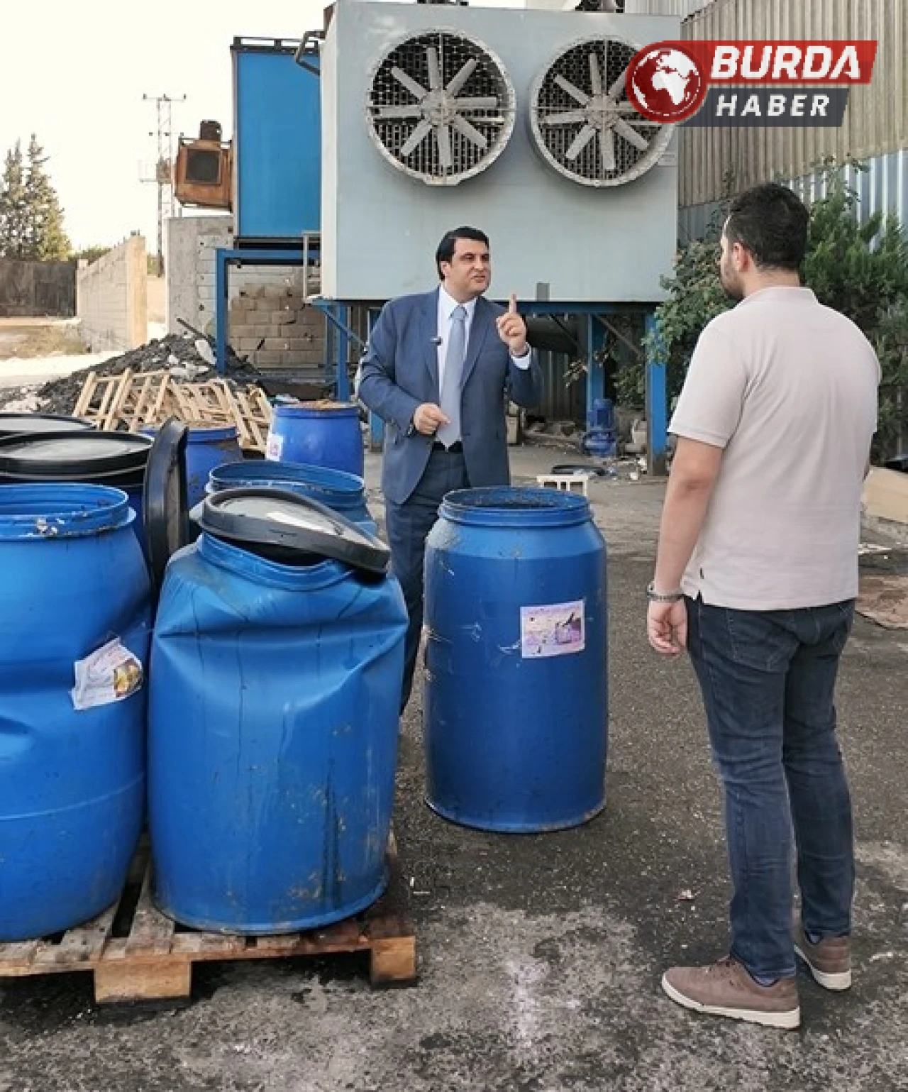 Gıda fabrikası denetimlerinde Belediye başkanı çileden çıktı.