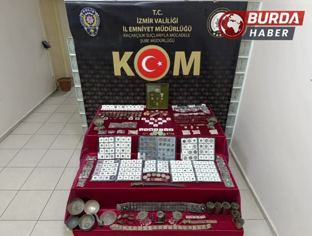 20 milyonluk Osmanlı mirası, kaçakçıların elinden kurtarıldı.
