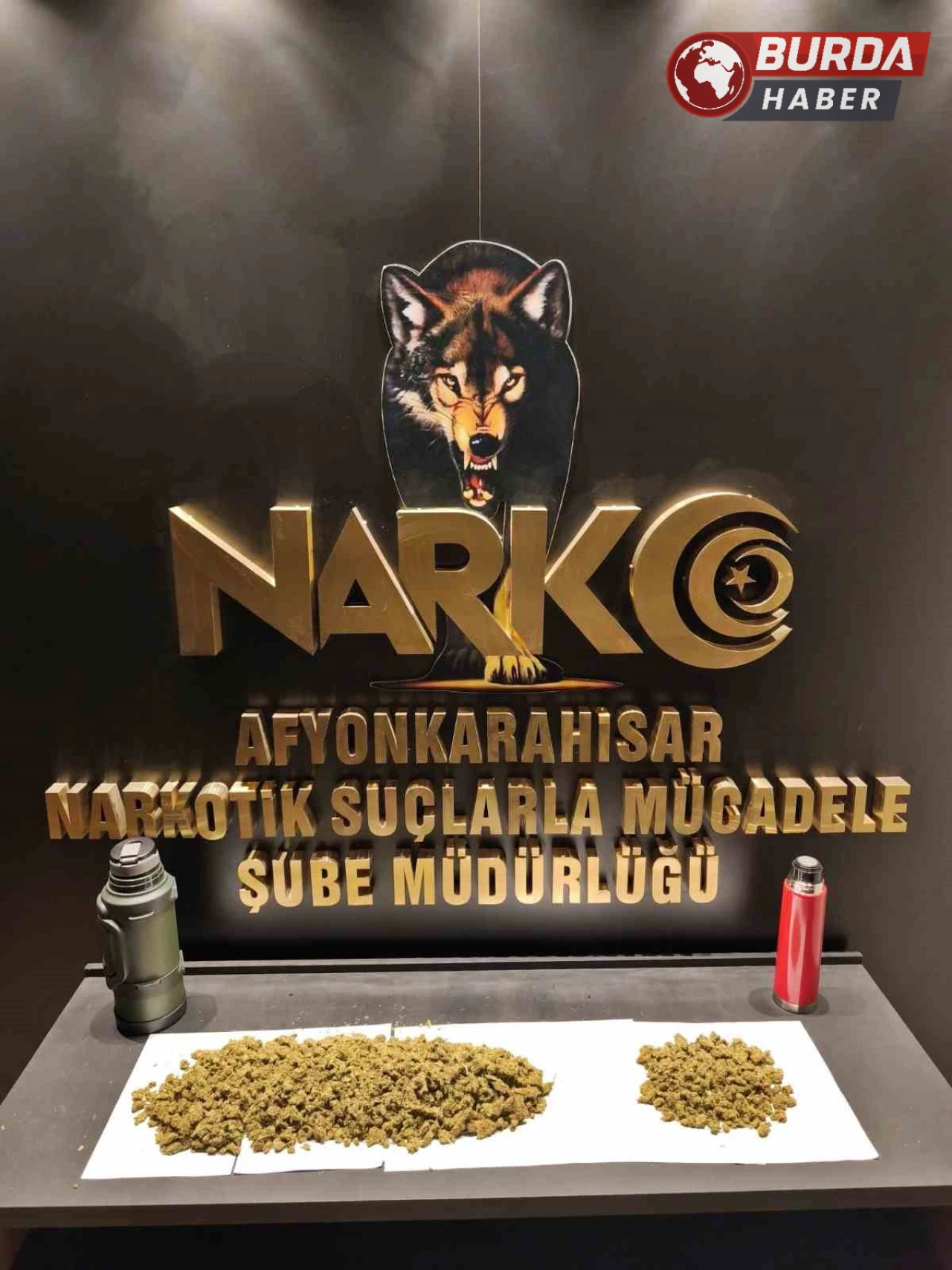 Otobüs yolculuğunda 600 gram uyuşturucu madde bulundu!