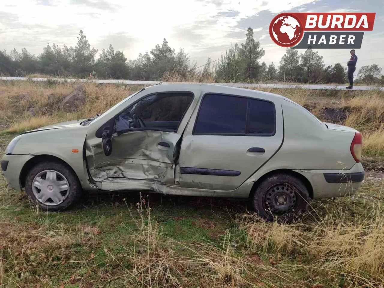 Uşak'ta Meydana Gelen Trafik Kazasında 1 Bebek ve 5 Kişi Yaralandı