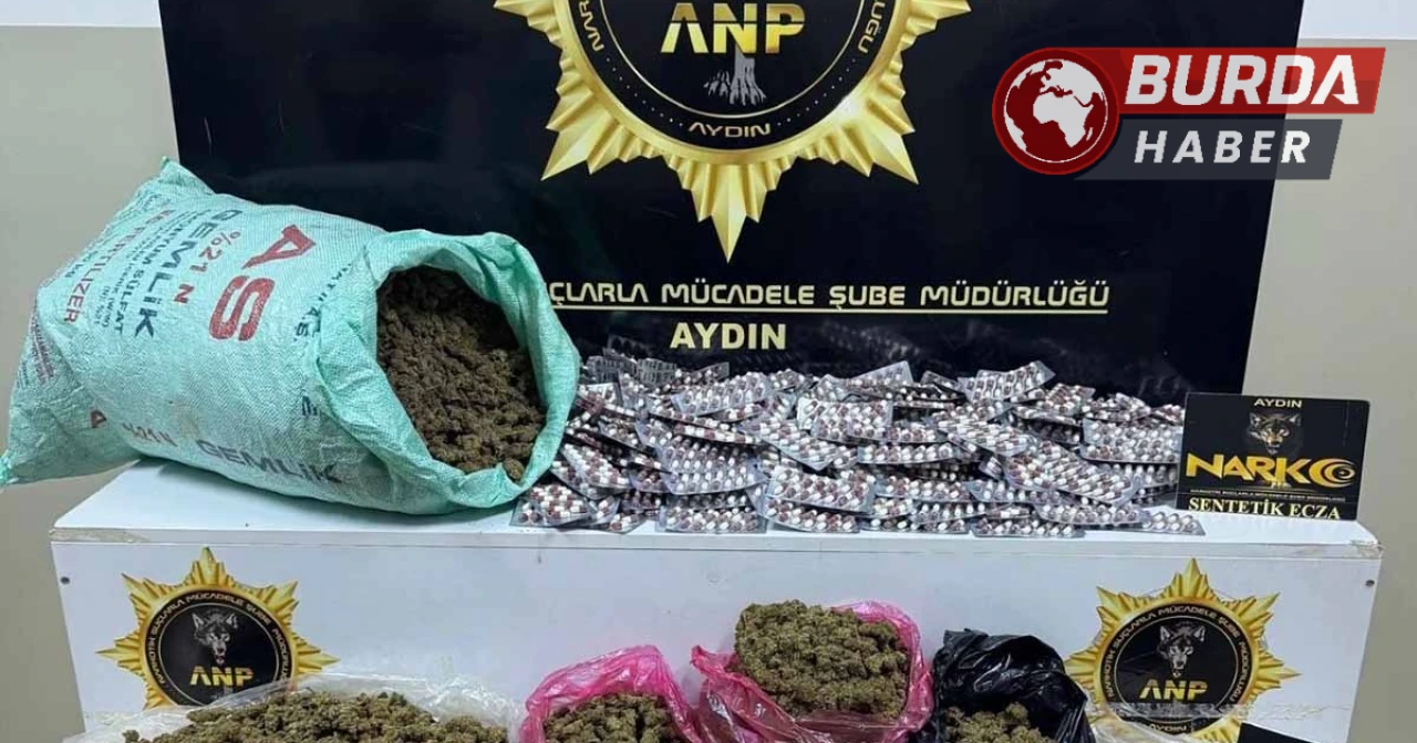 Aydın Emniyetinden Büyük Operasyon: 11,2 Kilogram Uyuşturucu Yakalandı