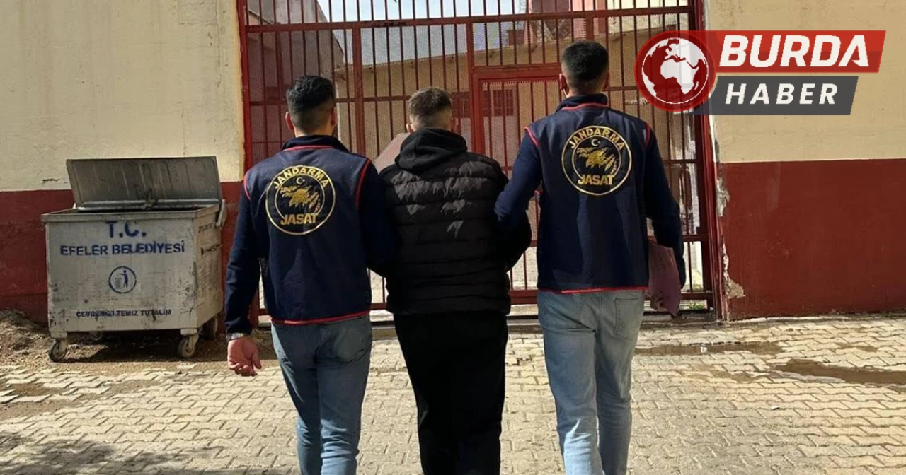 Aydın'da Aranan Suçlu Jandarma Tarafından Yakalandı