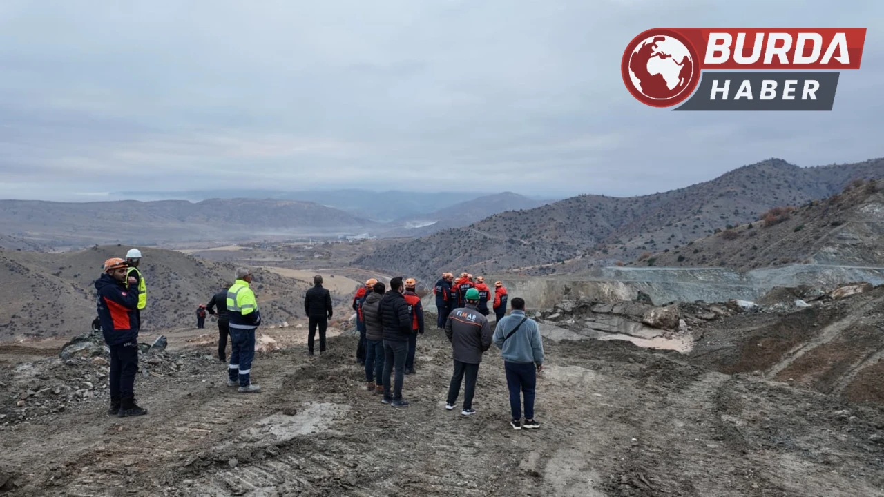 Sivas'ta Maden Ocağında Yaşanan Göçükte Bir İşçi Toprak Altında Kaldı