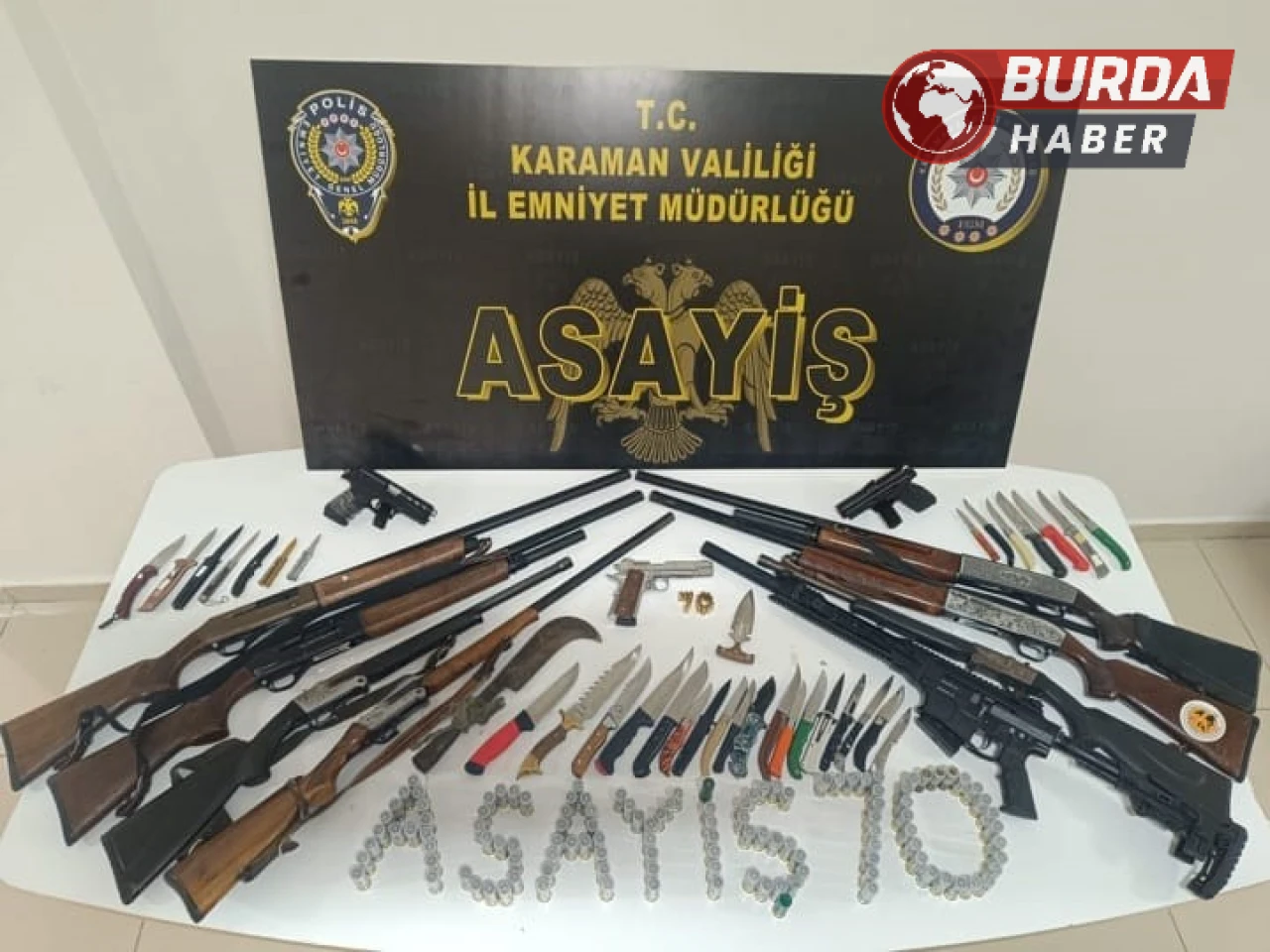 Karaman'da Tarihi Eser ve Uyuşturucu Operasyonu: 8 Kişi Tutuklandı