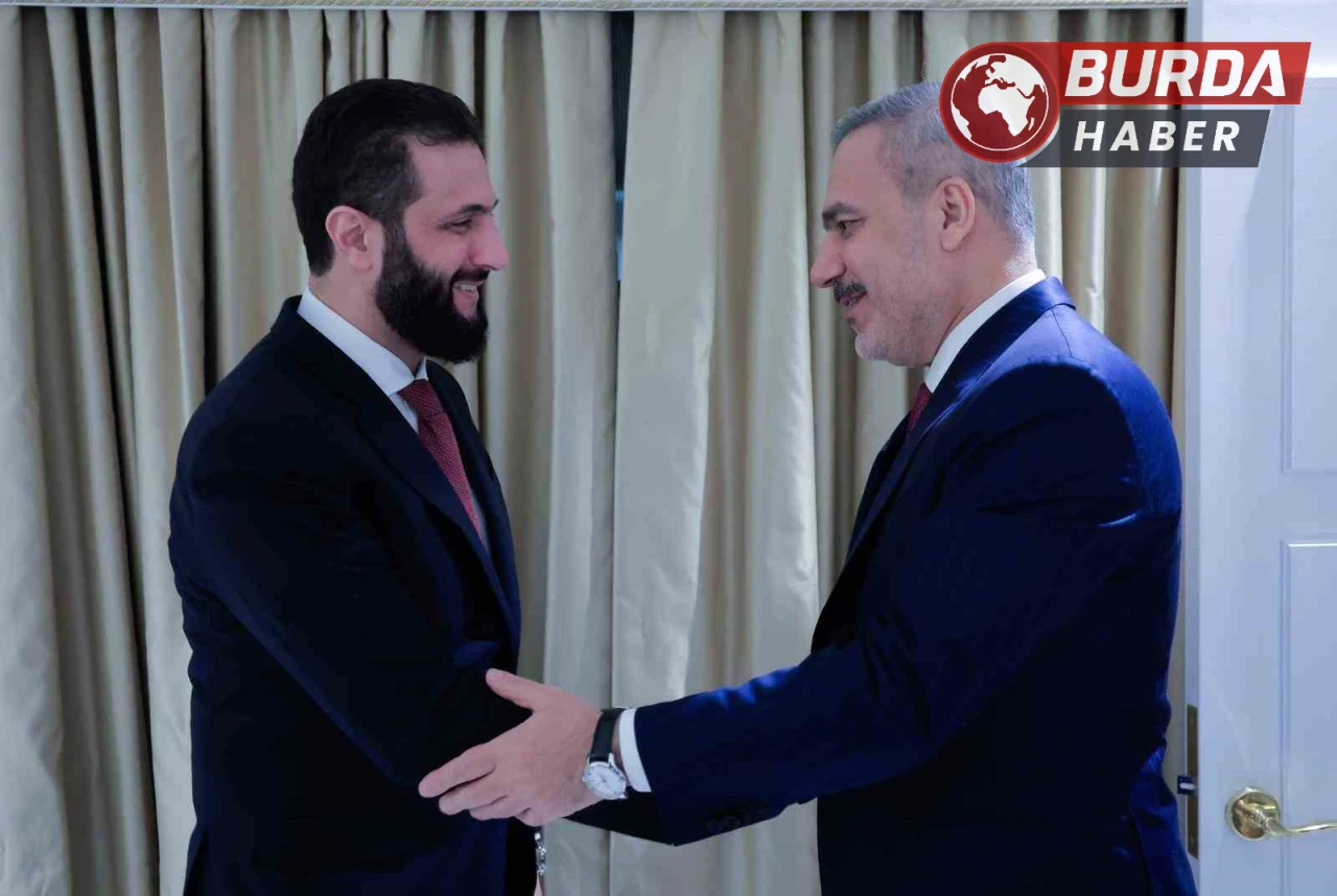 Dışişleri Bakanı Fidan Washington'da Suriye Cumhurbaşkanı ile Görüştü