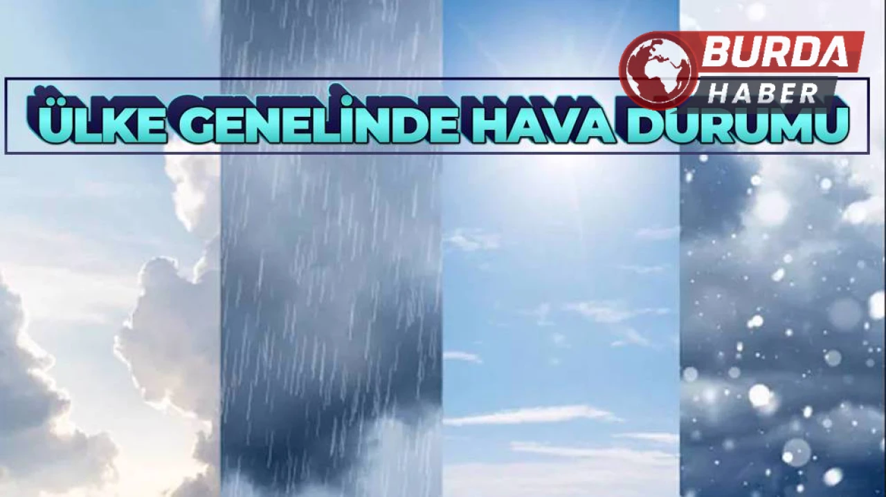 Ülke Genelinde Hava Durumu