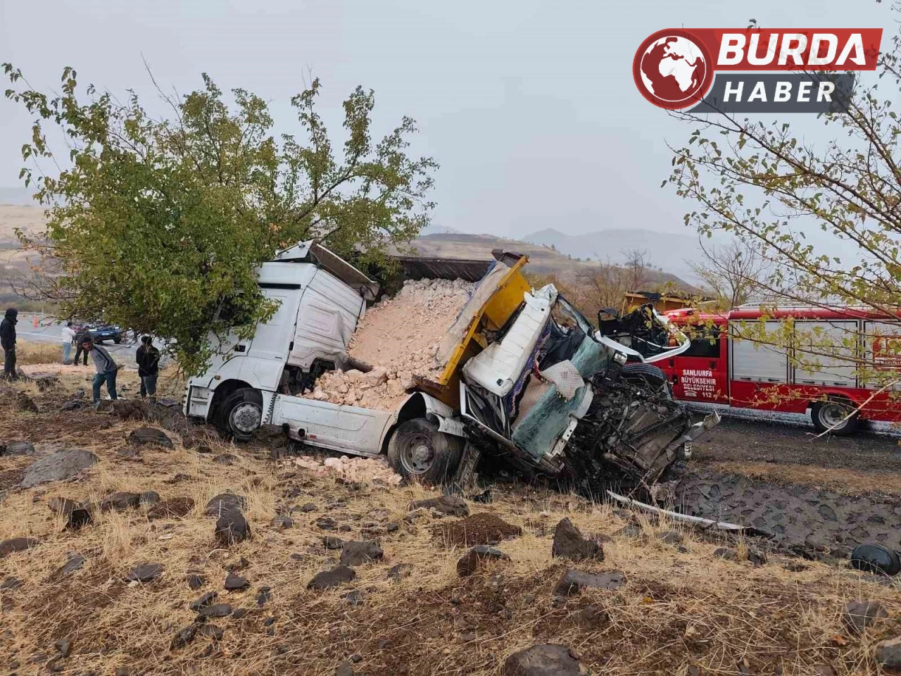 Siverek-Adıyaman Yolunda Korkunç Kaza: 1 Ölü, 1 Ağır Yaralı