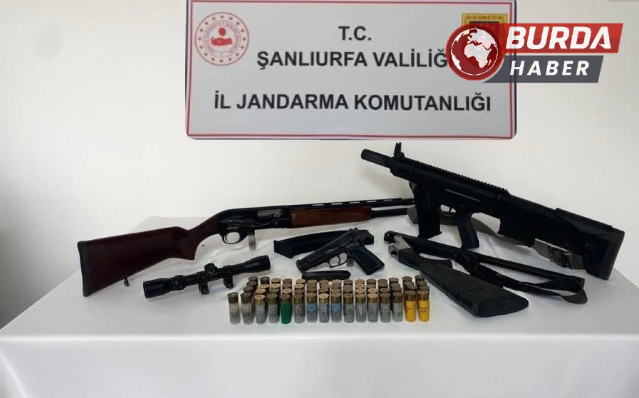 Şanlıurfa'da Silah Kaçakçılığı Operasyonunda 4 Şüpheli Gözaltında