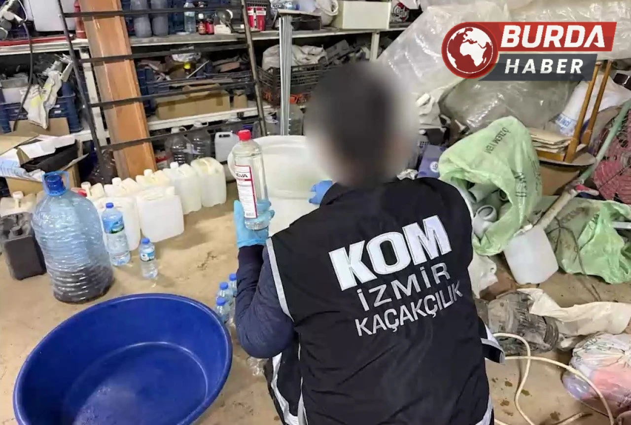 Yılbaşı Öncesi Kaçak İçki Operasyonu: 650 Litre İçki Ele Geçirildi