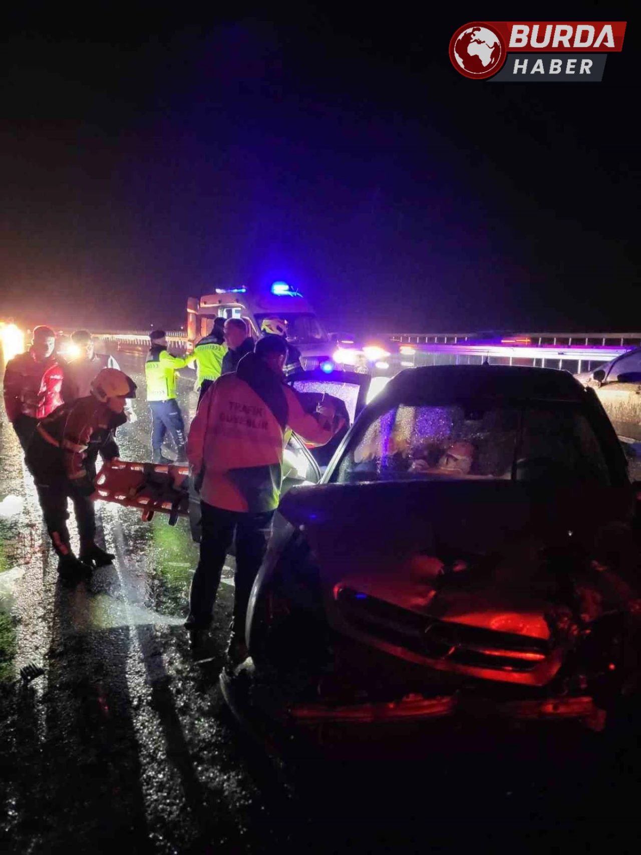 Aydın'da Meydana Gelen Trafik Kazasında 4 Kişi Yaralandı