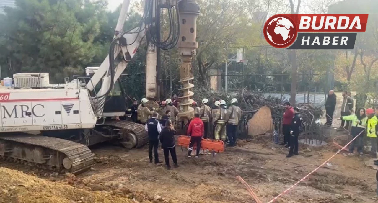 Kadıköy'de İnşaat Şantiyesinde Çukura Düşen İşçi Hastaneye Kaldırıldı