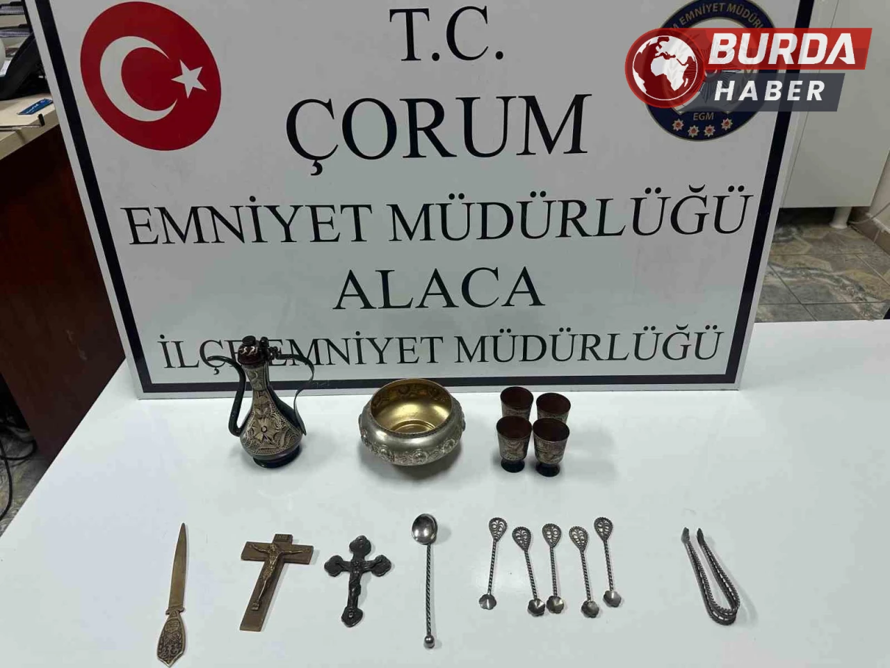 Çorum'da Tarihi Eser Operasyonu: 1 Şüpheli Gözaltında