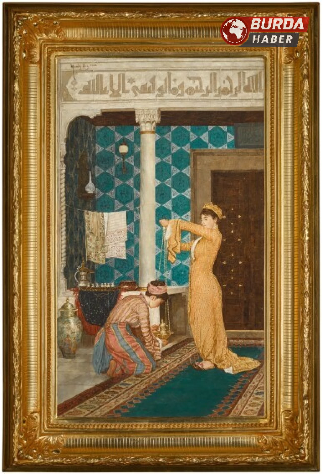 Osman Hamdi Bey’in tablosu 52 milyon TL’ye satın alındı.