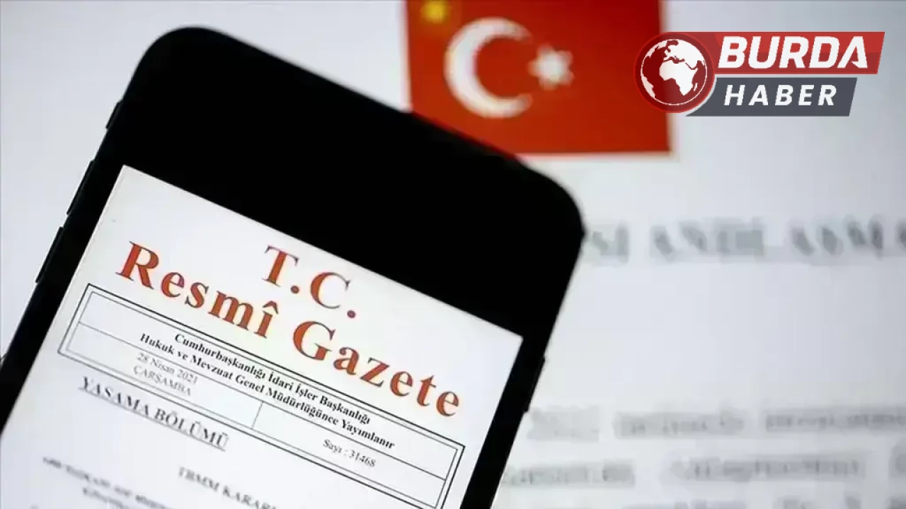Cumhurbaşkanlığı tarafından yapılan atamalar Resmi Gazete’de