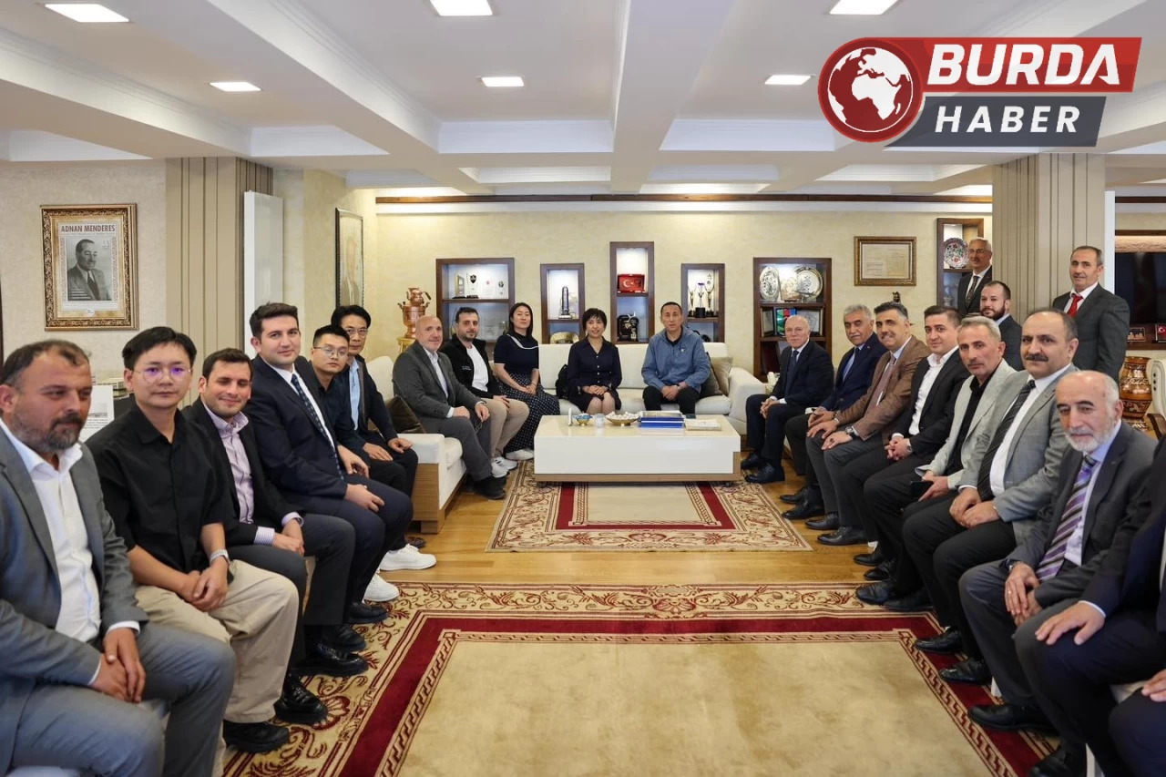 Çinliler sürdürülebilir enerji için Erzurum’a geldi.