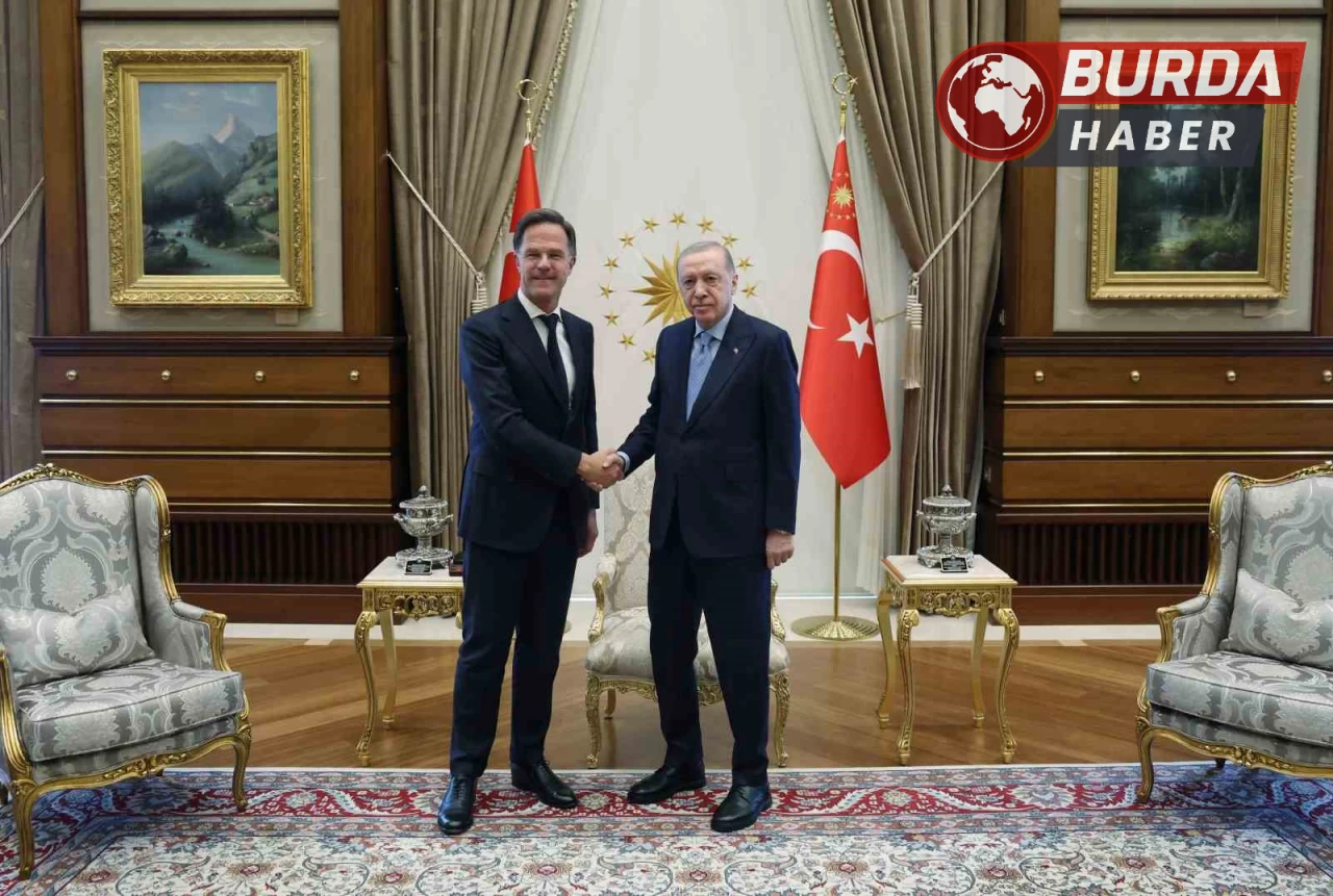 Recep Tayyip Erdoğan, NATO Genel Sekreteri Rutte’yi kabul etti.