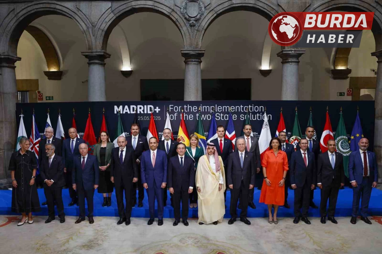 Avrupa ve Arap ülkeleri, İsrail’e baskı için Madrid’de toplandı.