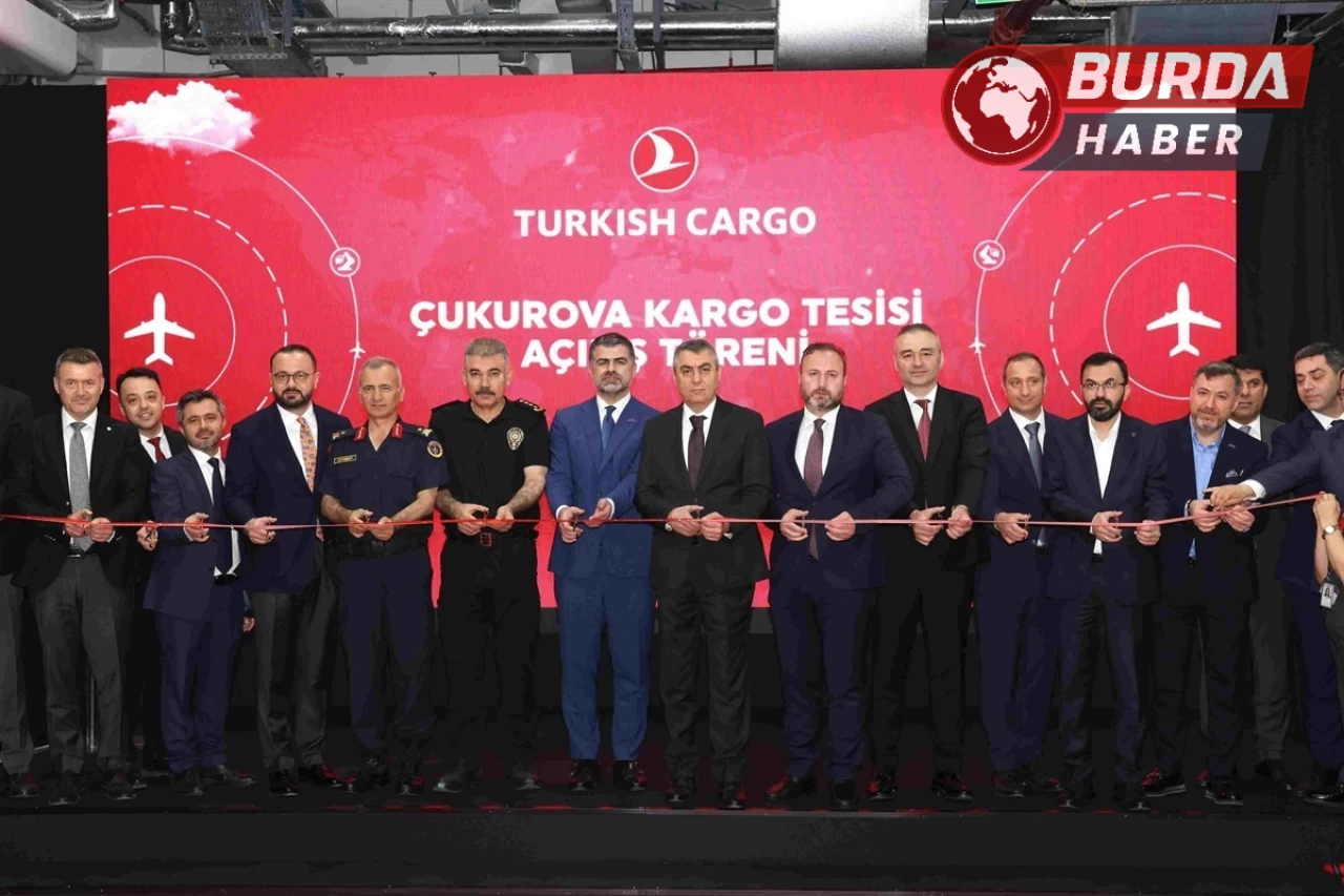 Vali Atilla Toros’un katılımıyla THY’nin kargo tesisi hizmete açıldı.