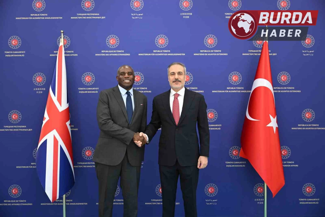 Hakan Fidan, Birleşik Krallık Dışişleri Bakanı Lammy ile görüştü.