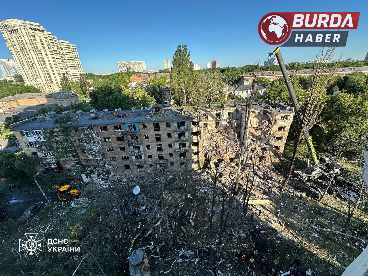 Rus güçleri gece boyunca Ukrayna’yı vurdu: 5 ölü