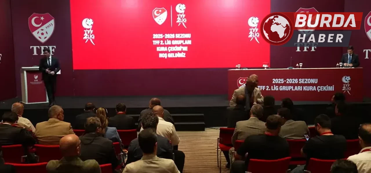 TFF 2. Lig 2025-2026 sezonu grupları belirlendi.