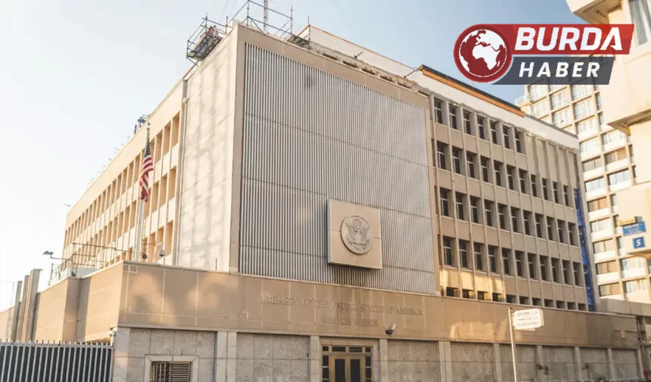 Tel Aviv’deki ABD elçilik binasında küçük çaplı hasar meydana geldi