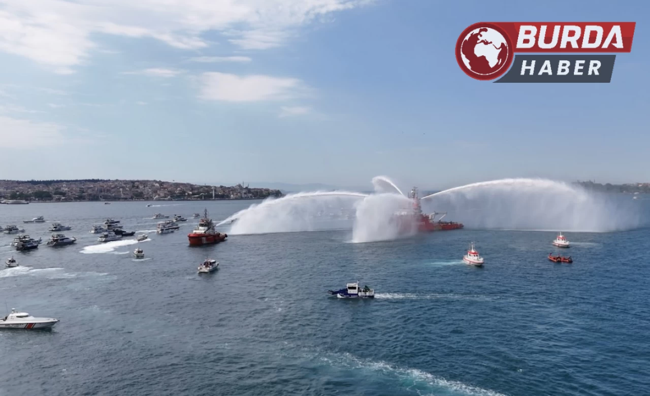 İstanbul'da 1 Temmuz Kabotaj Bayramı coşkuyla kutlandı.