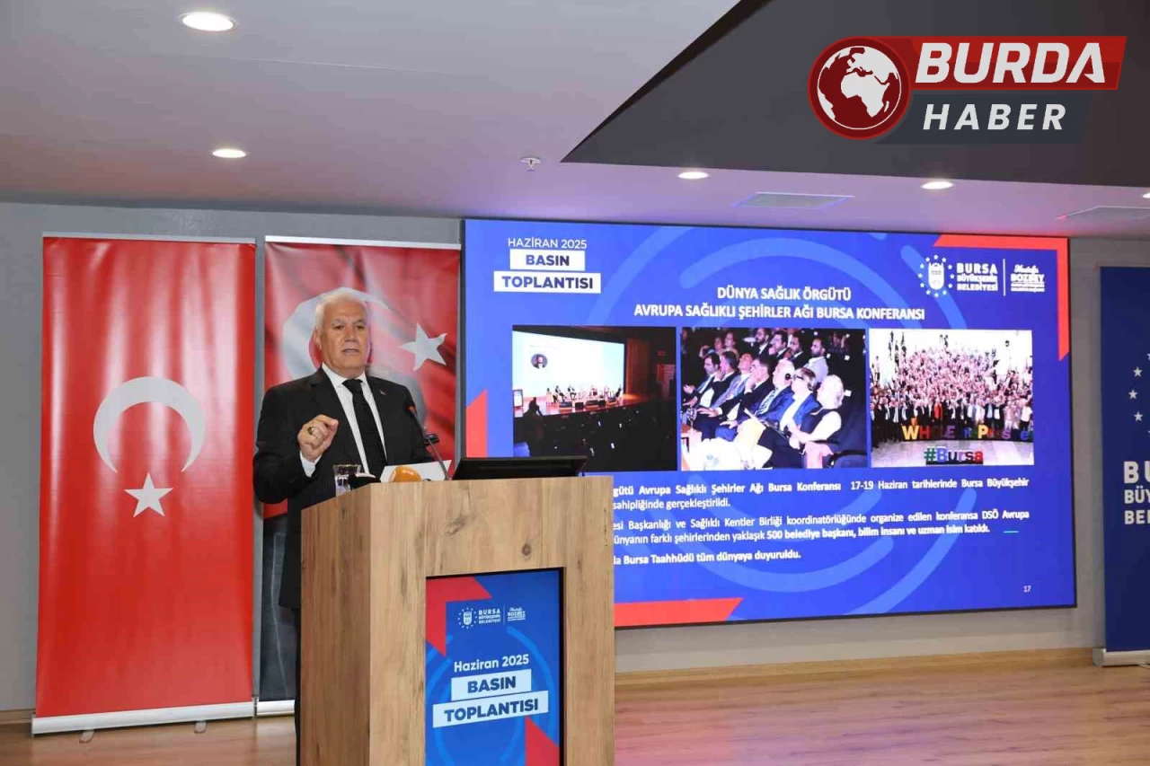 Bursa’nın 84 günlük suyu kaldı, Bozbey tasarruf çağrısı yaptı.