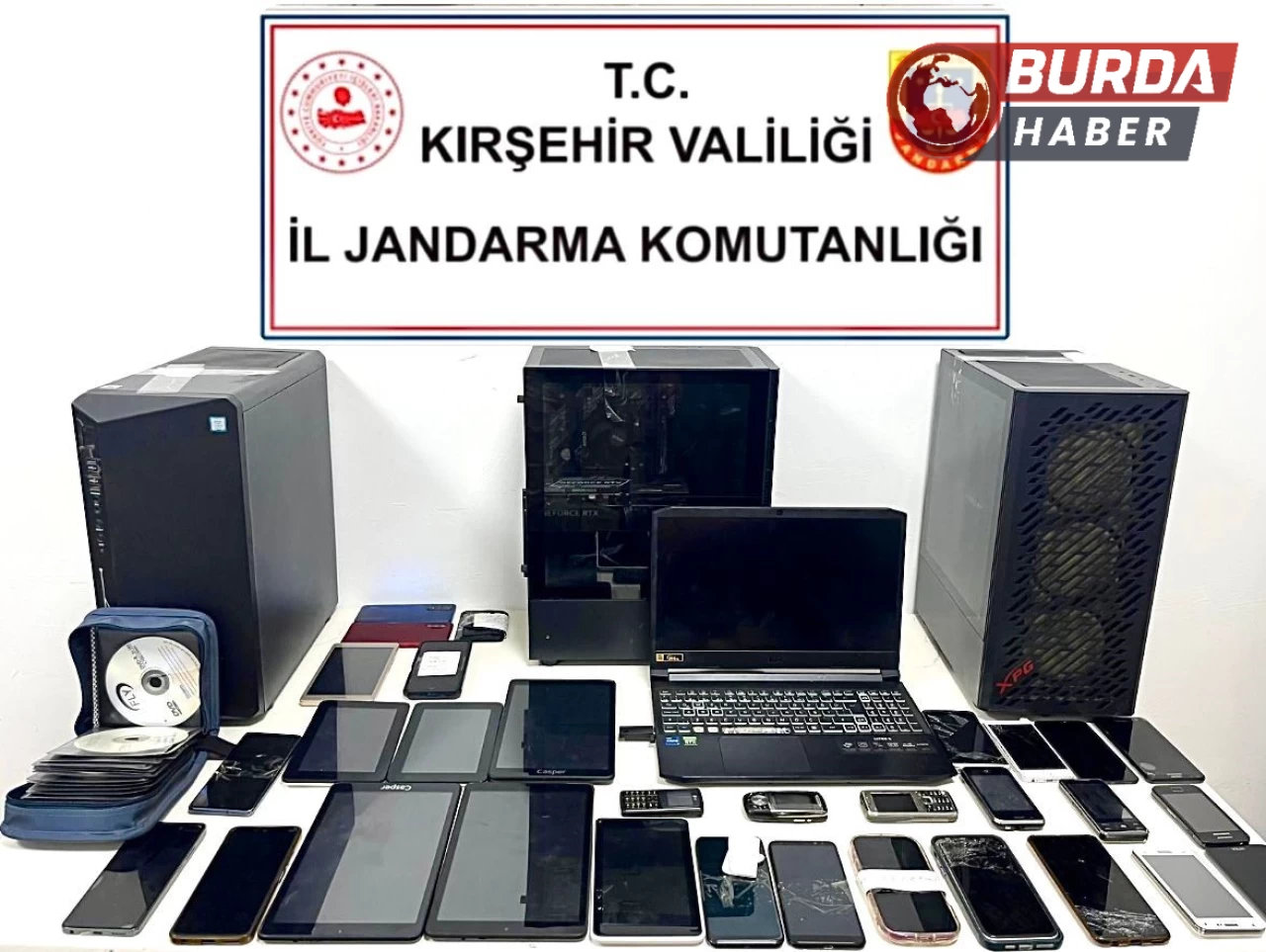 Kırşehir merkezli 6 ilde dolandırıcılık operasyonu!