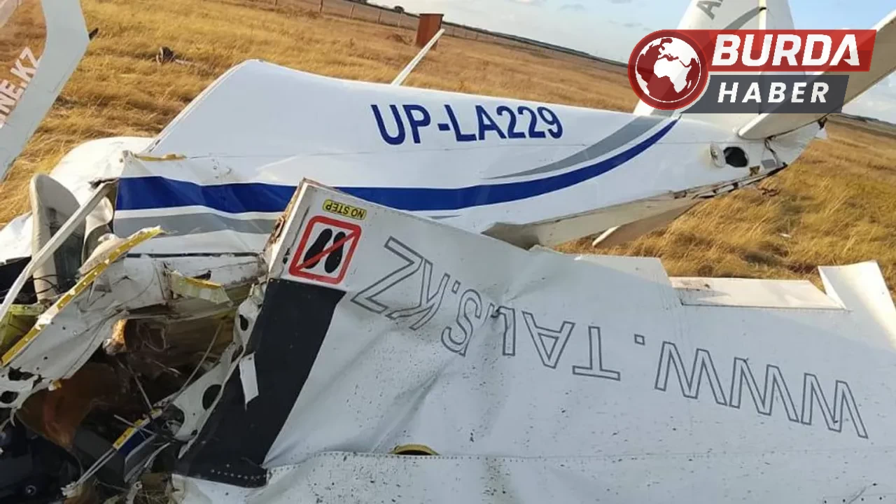 Kazakistan’da hafif motorlu uçak düştü: 2 kişi öldü