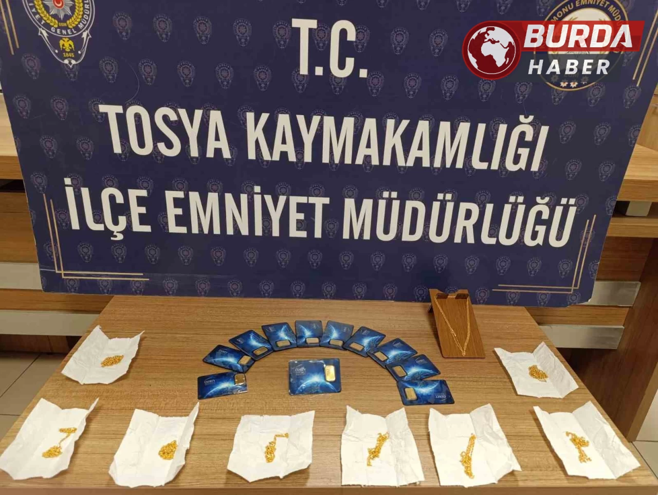 Kastamonu’da 30 parça sahte altın ele geçirildi: 3 kişi gözaltında
