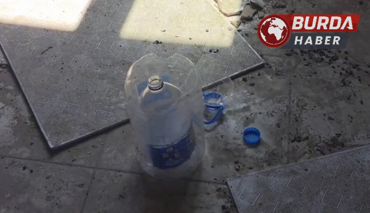 Eski dershane binası madde bağımlılarının yuvası oldu.