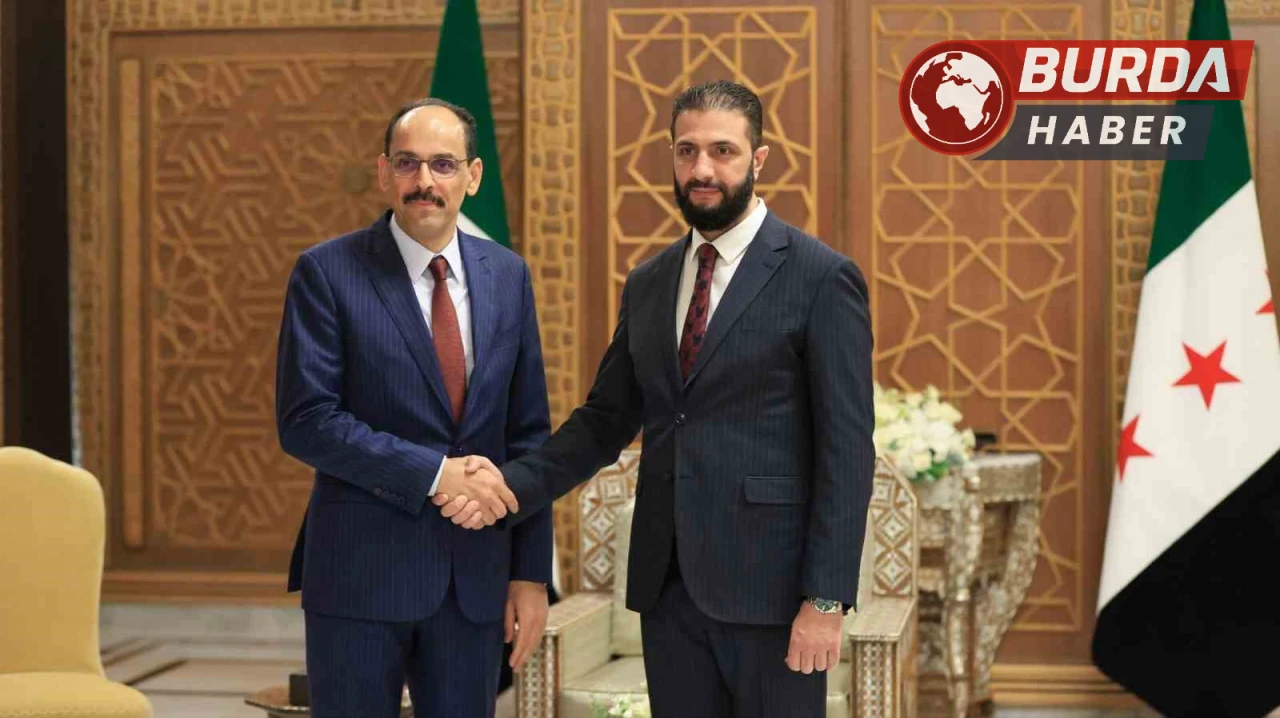 MİT Başkanı İbrahim Kalın, resmi ziyaret kapsamında Şam’da