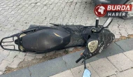 Hafif ticari araç ile motosiklet kaza yaptı: 1 kişi yaralandı