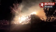 Samanlıkta kundaklama şüphesi jandarmayı harekete geçirdi.