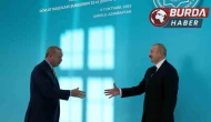 Cumhurbaşkanı Erdoğan’ı TDT 12. Zirvesi’nde İlham Aliyev karşıladı.