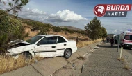 Kaza sonucu otomobil ile hafif ticari araç çarpıştı, 3 kişi yaralandı