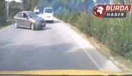 Aksu'da Trafik Kazasında Araç Kamerası Kaza Anını Kaydetti