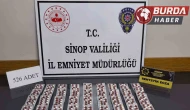 Sinop'ta 526 Sentetik Ecza İle Yakalanan 2 Şüpheli Tutuklandı