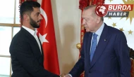 Cumhurbaşkanı Erdoğan, Oscar Ödüllü Yönetmen Basel Adra'yı Kabul Etti